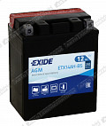 Мотоаккумулятор Exide ETX14AH-BS