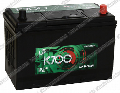 Автомобильный аккумулятор EFB T-110 (125D31L) - фото Автомобильный аккумулятор EFB T-110 (125D31L) - фото