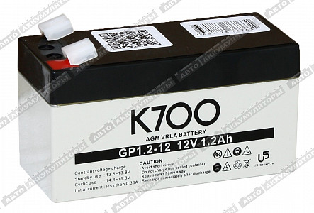 Тяговый аккумулятор GP 1.2-12 - фото Тяговый аккумулятор GP 1.2-12 - фото