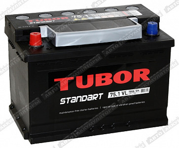 Автомобильный аккумулятор Standart 6СТ-75.1 VL - фото Автомобильный аккумулятор Standart 6СТ-75.1 VL - фото