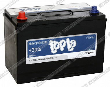 Автомобильный аккумулятор TOP 100.1 (D31FR) - фото Автомобильный аккумулятор TOP 100.1 (D31FR) - фото