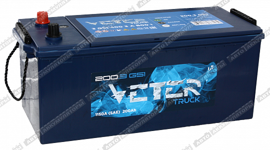 Грузовой аккумулятор TRUCK 6СТ-200.3 (G51) - фото Грузовой аккумулятор TRUCK 6СТ-200.3 (G51) - фото