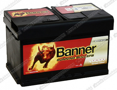 Автомобильный аккумулятор Running Bull EFB 565 12 (низкий) - фото Автомобильный аккумулятор Running Bull EFB 565 12 (низкий) - фото