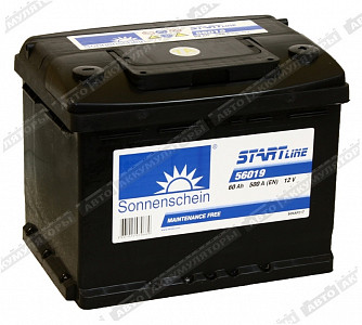 Автомобильный аккумулятор Start Line 6СТ-60.0 (SO 56019) - фото Автомобильный аккумулятор Start Line 6СТ-60.0 (SO 56019) - фото