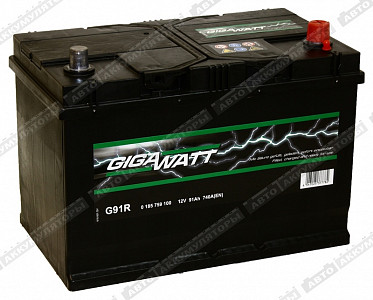 Автомобильный аккумулятор 591 400 074 (G91R) - фото Автомобильный аккумулятор 591 400 074 (G91R) - фото