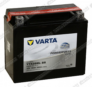 Мотоаккумулятор AGM 518 918 032 (YTX20HL-BS) - фото Мотоаккумулятор AGM 518 918 032 (YTX20HL-BS) - фото