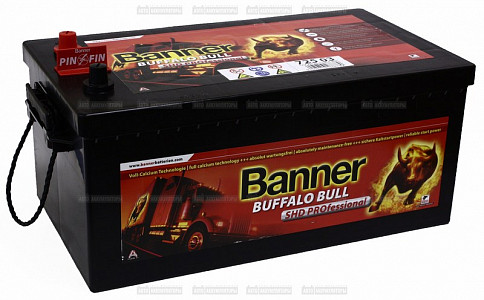 Грузовой аккумулятор Buffalo Bull 725 03 SHD PROfessional - фото Грузовой аккумулятор Buffalo Bull 725 03 SHD PROfessional - фото
