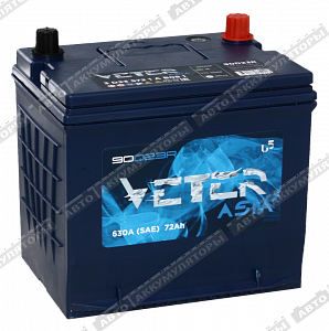 Автомобильный аккумулятор ASIA 6СТ-72.1 VL (90D23FR) - фото Автомобильный аккумулятор ASIA 6СТ-72.1 VL (90D23FR) - фото