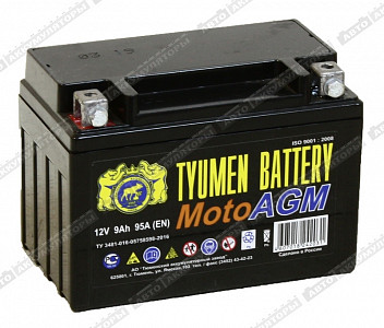 Мотоаккумулятор 6МТС-9 AGM (YTX9-BS) - фото Мотоаккумулятор 6МТС-9 AGM (YTX9-BS) - фото