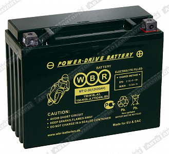 Мотоаккумулятор MT 12-20 (YTX24HL-BS) - фото Мотоаккумулятор MT 12-20 (YTX24HL-BS) - фото