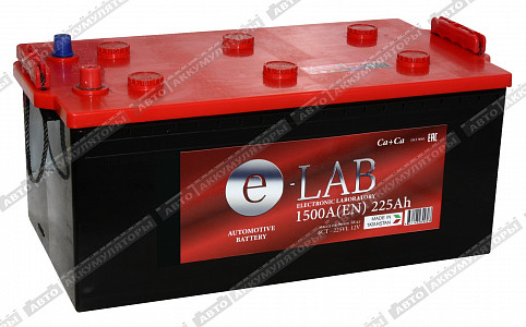 Грузовой аккумулятор ELAB 6СТ-225.4 - фото Грузовой аккумулятор ELAB 6СТ-225.4 - фото