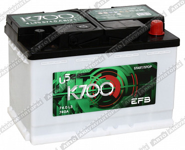 Автомобильный аккумулятор EFB 74.0 - фото Автомобильный аккумулятор EFB 74.0 - фото