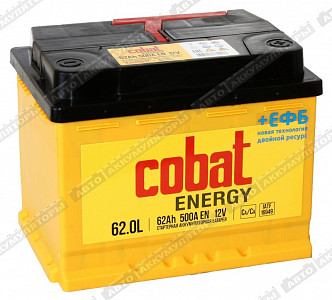 Автомобильный аккумулятор Energy 6СТ-62.0 L - фото Автомобильный аккумулятор Energy 6СТ-62.0 L - фото