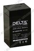 Тяговая аккумуляторная батарея Delta DT 6023 (75) 2,3Ач 6В