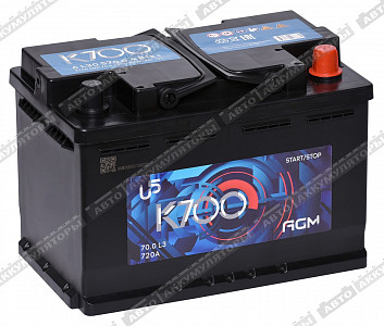 Автомобильный аккумулятор AGM 70.0 - фото Автомобильный аккумулятор AGM 70.0 - фото