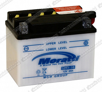 Мотоаккумулятор 12N4-3B - фото Мотоаккумулятор 12N4-3B - фото
