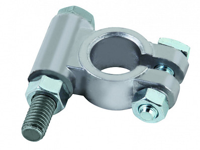 Аккумуляторные клеммы Клемма грузовая с болтом минус (05316) - фото Аккумуляторные клеммы Клемма грузовая с болтом минус (05316) - фото