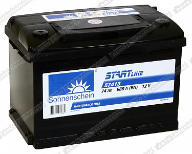 Автомобильный аккумулятор Start Line 6СТ-74.1 (SO 57413) - фото Автомобильный аккумулятор Start Line 6СТ-74.1 (SO 57413) - фото