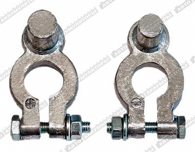 Аккумуляторные клеммы Клеммы АКБ Адаптер (Европа-Япония), к-т - фото Аккумуляторные клеммы Клеммы АКБ Адаптер (Европа-Япония), к-т - фото