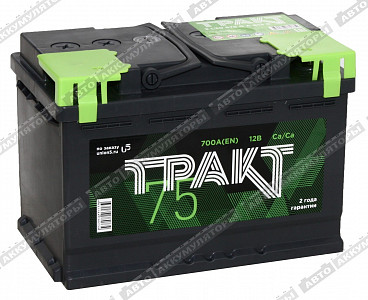 Автомобильный аккумулятор 6СТ-75.0 VL - фото Автомобильный аккумулятор 6СТ-75.0 VL - фото