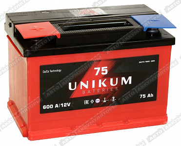 Автомобильный аккумулятор 6СТ-75.1 VL - фото Автомобильный аккумулятор 6СТ-75.1 VL - фото