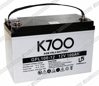 Тяговый аккумулятор GPL 100-12 - фото Тяговый аккумулятор GPL 100-12 - фото