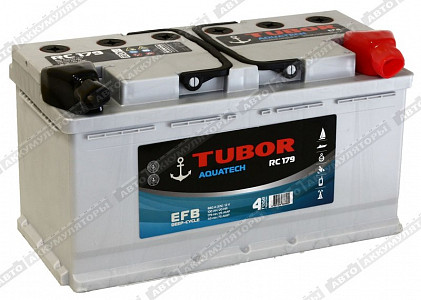 Автомобильный аккумулятор AQUATECH EFB 6СТ-100.0 RC179 - фото Автомобильный аккумулятор AQUATECH EFB 6СТ-100.0 RC179 - фото