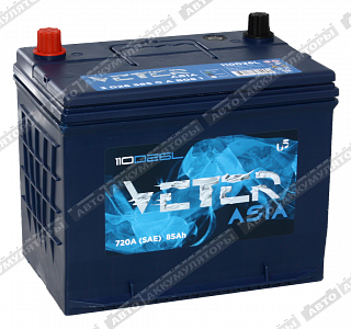 Автомобильный аккумулятор ASIA 6СТ-85.0 VL (110D26FL) - фото Автомобильный аккумулятор ASIA 6СТ-85.0 VL (110D26FL) - фото