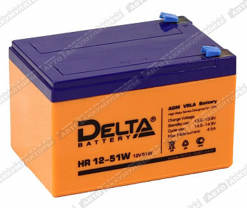 Тяговый аккумулятор HR 12-51W - фото Тяговый аккумулятор HR 12-51W - фото