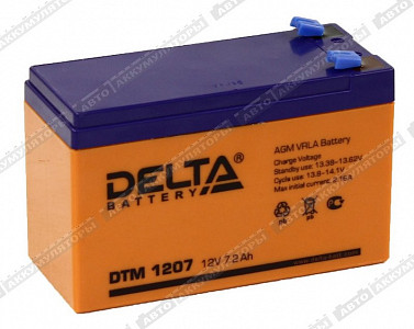 Тяговый аккумулятор DTM 1207 - фото Тяговый аккумулятор DTM 1207 - фото