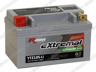 Мотоаккумулятор YTZ10S-Li - фото Мотоаккумулятор YTZ10S-Li - фото