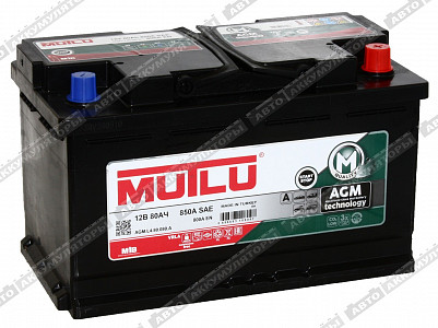 Автомобильный аккумулятор AGM 80.0 - фото Автомобильный аккумулятор AGM 80.0 - фото