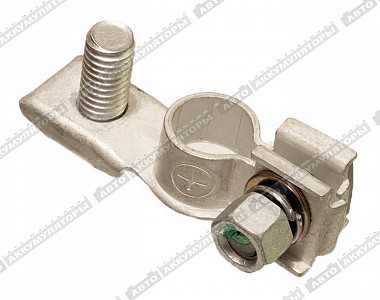 Аккумуляторные клеммы Клеммы АКБ плюсовая тонк.(КЛ 052), шт - фото Аккумуляторные клеммы Клеммы АКБ плюсовая тонк.(КЛ 052), шт - фото