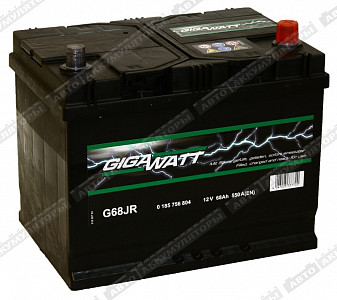 Автомобильный аккумулятор 568 404 055 (G68JR) - фото Автомобильный аккумулятор 568 404 055 (G68JR) - фото