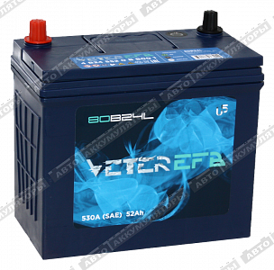 Автомобильный аккумулятор EFB N-55 (80B24L) - фото Автомобильный аккумулятор EFB N-55 (80B24L) - фото