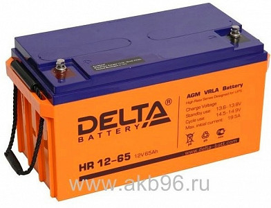 Тяговый аккумулятор HR 12-65 - фото Тяговый аккумулятор HR 12-65 - фото