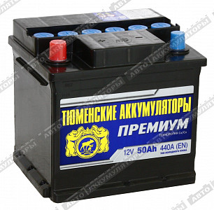 Автомобильный аккумулятор 6СТ-50.1L Premium - фото Автомобильный аккумулятор 6СТ-50.1L Premium - фото