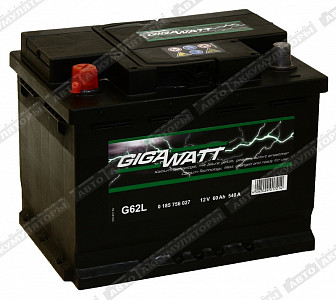 Автомобильный аккумулятор 560 127 054 (G62L) - фото Автомобильный аккумулятор 560 127 054 (G62L) - фото