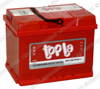 Автомобильный аккумулятор Energy 60.0 - фото Автомобильный аккумулятор Energy 60.0 - фото