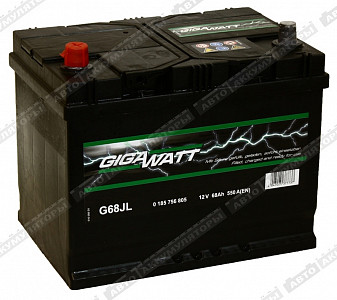 Автомобильный аккумулятор 568 405 055 (G68JL) - фото Автомобильный аккумулятор 568 405 055 (G68JL) - фото