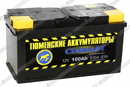 Автомобильный аккумулятор 6СТ-100.1L Standard - фото Автомобильный аккумулятор 6СТ-100.1L Standard - фото