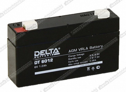 Тяговый аккумулятор DT 6012 - фото Тяговый аккумулятор DT 6012 - фото
