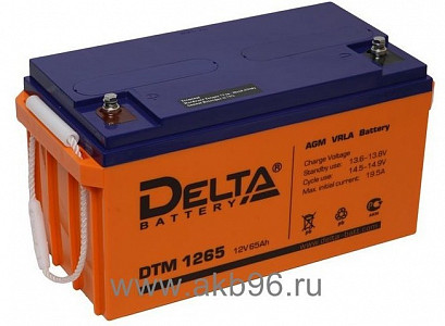 Тяговый аккумулятор DTM 1265 L - фото Тяговый аккумулятор DTM 1265 L - фото